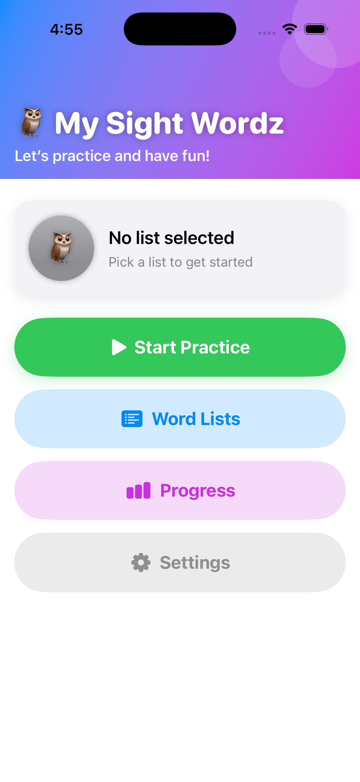 Home / Start practice